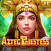 Aztec Priestess queen casino game icon