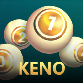 Keno queen casino game icon