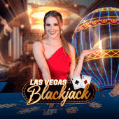 Las Vegas Blackjack queen casino game icon
