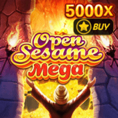 Open Sesame Mega hot game icon on queen casino